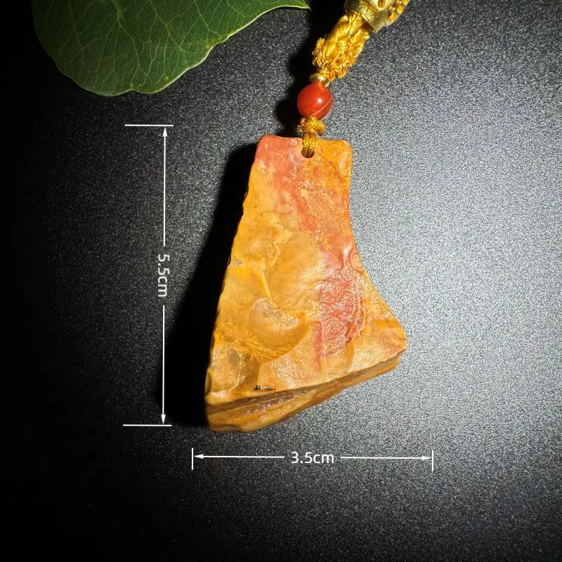 Himalayas Natural Fire Opal Rare Stone Hand Rope