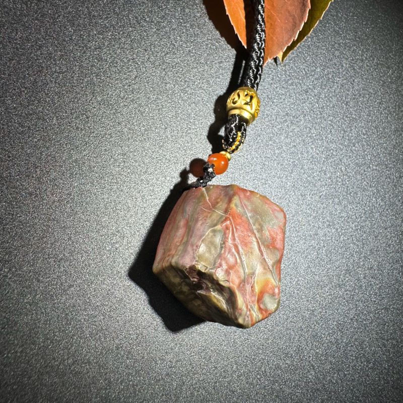 Himalayas Natural Agate Rare Stone Hand Rope