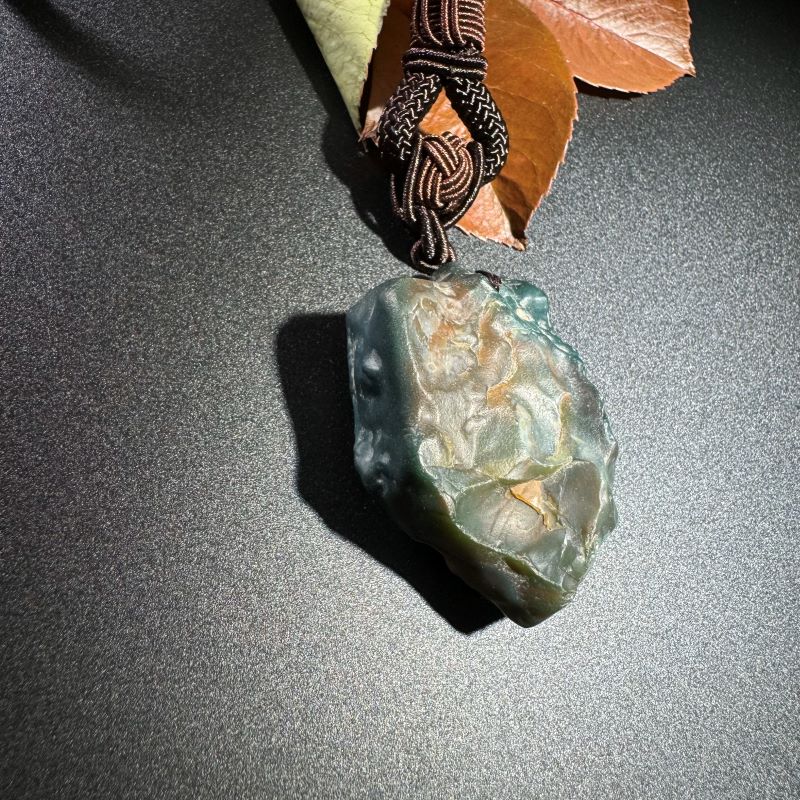 Himalayas Natural Amazonite Rare Stone Hand Rope