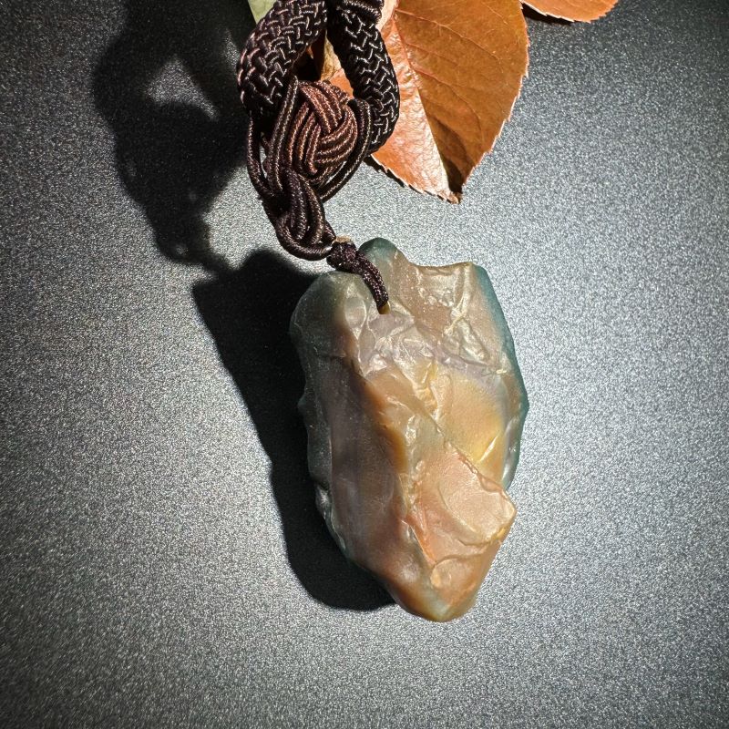 Himalayas Natural Amazonite Rare Stone Hand Rope