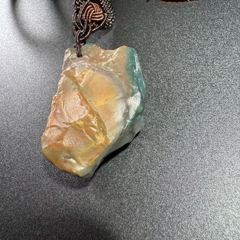 Himalayas Natural Amazonite Rare Stone Hand Rope