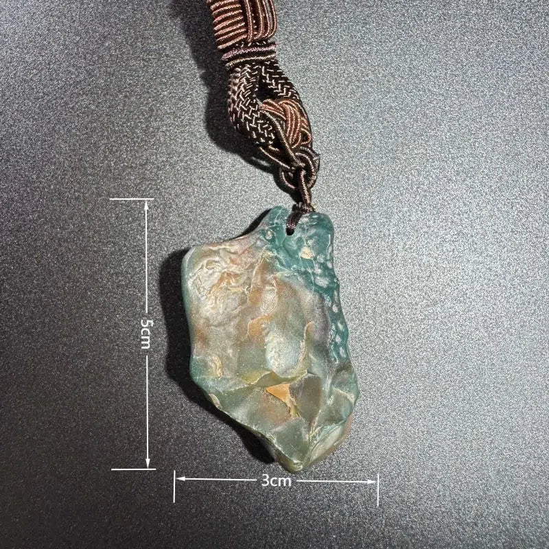 Himalayas Natural Amazonite Rare Stone Hand Rope