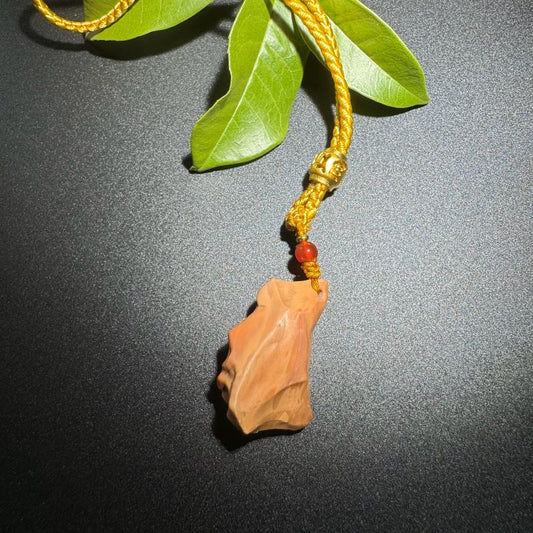 Himalayas Natural Rhodochrosite Rare Stone Hand Rope