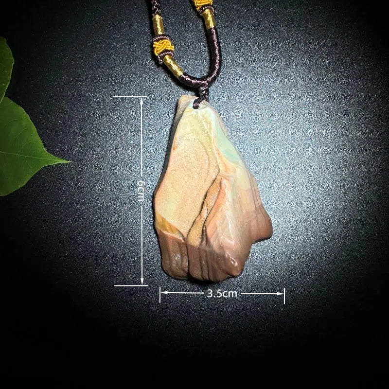 Himalayas Natural Sapphire Rare Stone Pendant