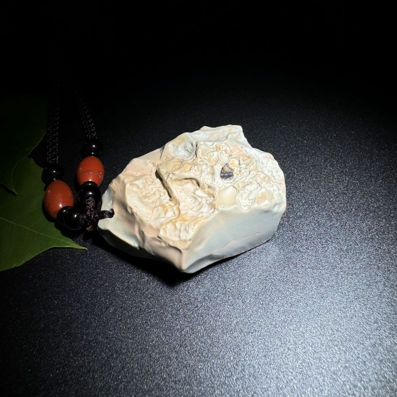 Himalayas Natural Opal Rare Stone Pendant