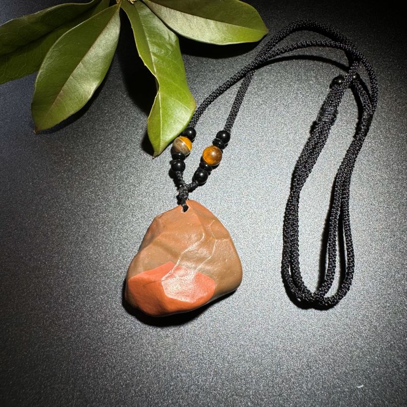 Himalayas Natural Agate Rare Stone Pendant