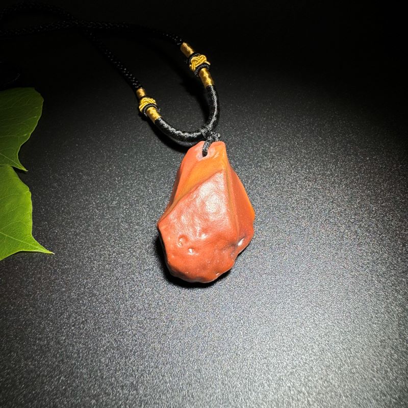 Himalayas Natural Garnet Rare Stone Pendant