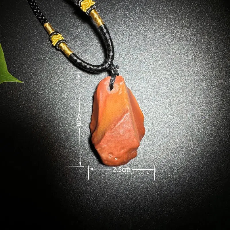 Himalayas Natural Garnet Rare Stone Pendant