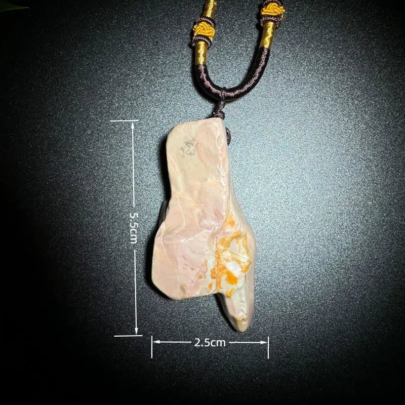 Himalayas Natural Onyx Rare Stone Pendant