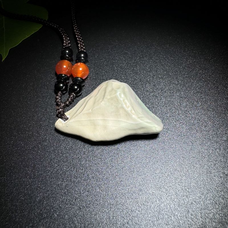 Himalayas Natural Amazonite Rare Stone Pendant