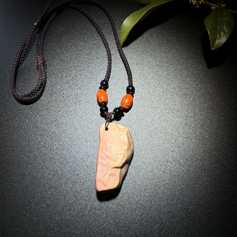 Himalayas Natural Rhodonite Rare Stone Pendant