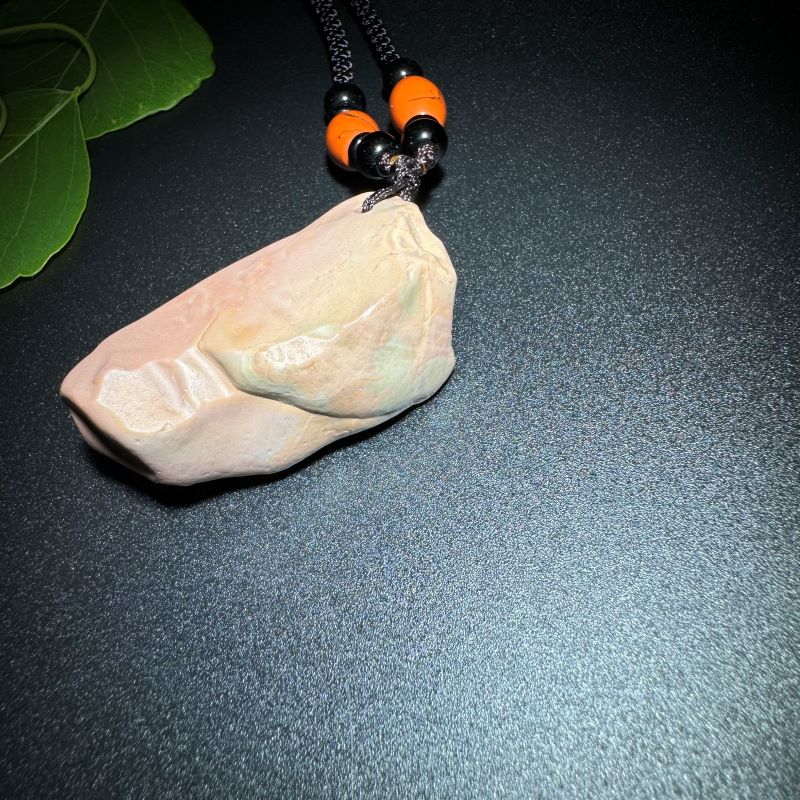 Himalayas Natural Rhodonite Rare Stone Pendant