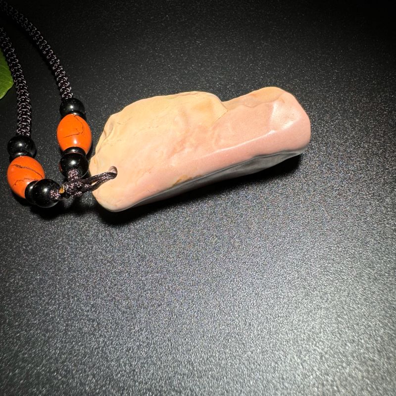 Himalayas Natural Rhodonite Rare Stone Pendant