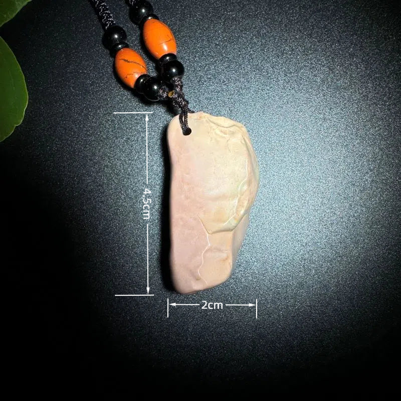 Himalayas Natural Rhodonite Rare Stone Pendant