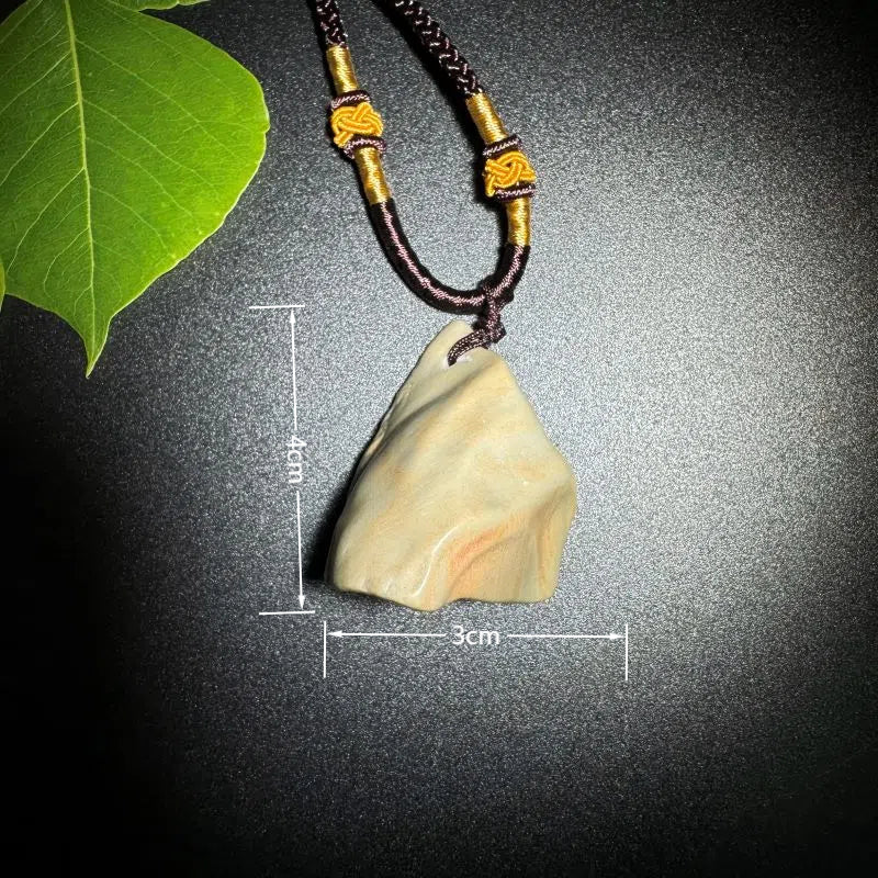 Himalayas Natural Serpentine Rare Stone Pendant