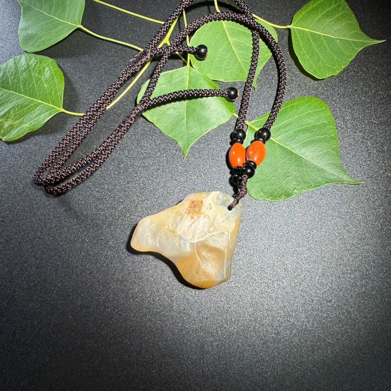 Himalayas Natural Sunstone Rare Stone Pendant