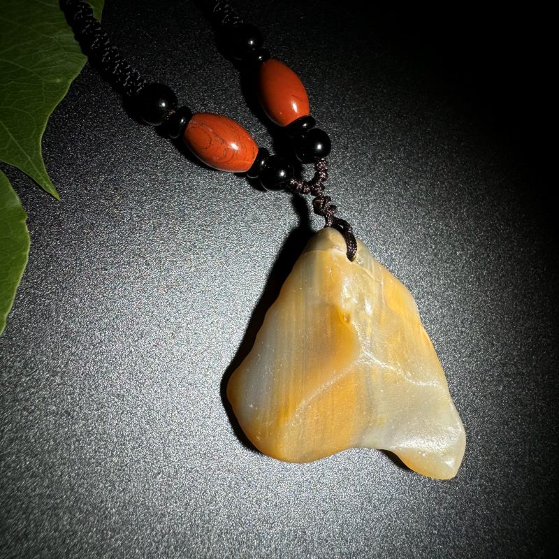 Himalayas Natural Sunstone Rare Stone Pendant