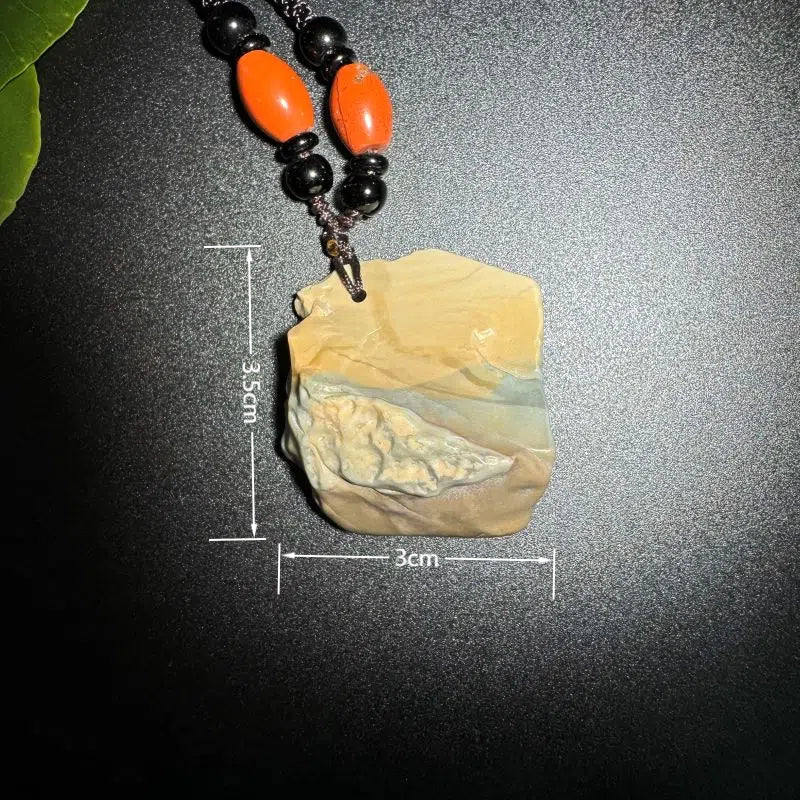 Himalayas Natural Iolite Rare Stone Pendant