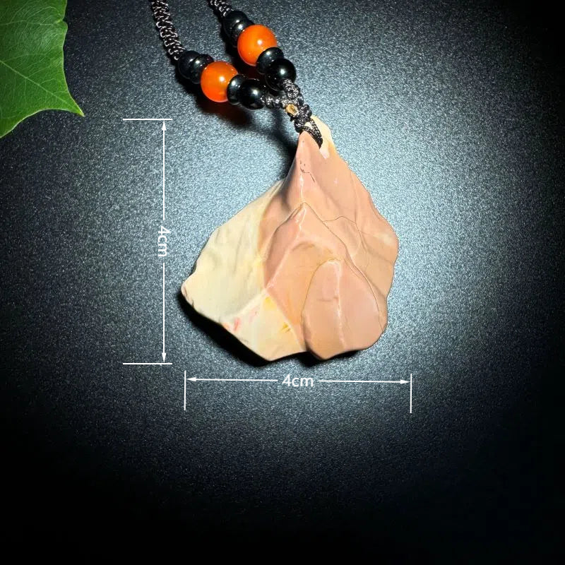 Himalayas Natural Aegirine Rare Stone Pendant