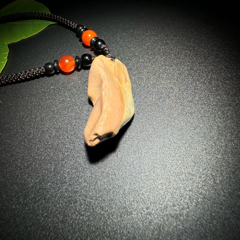 Himalayas Natural Dolomite Rare Stone Pendant