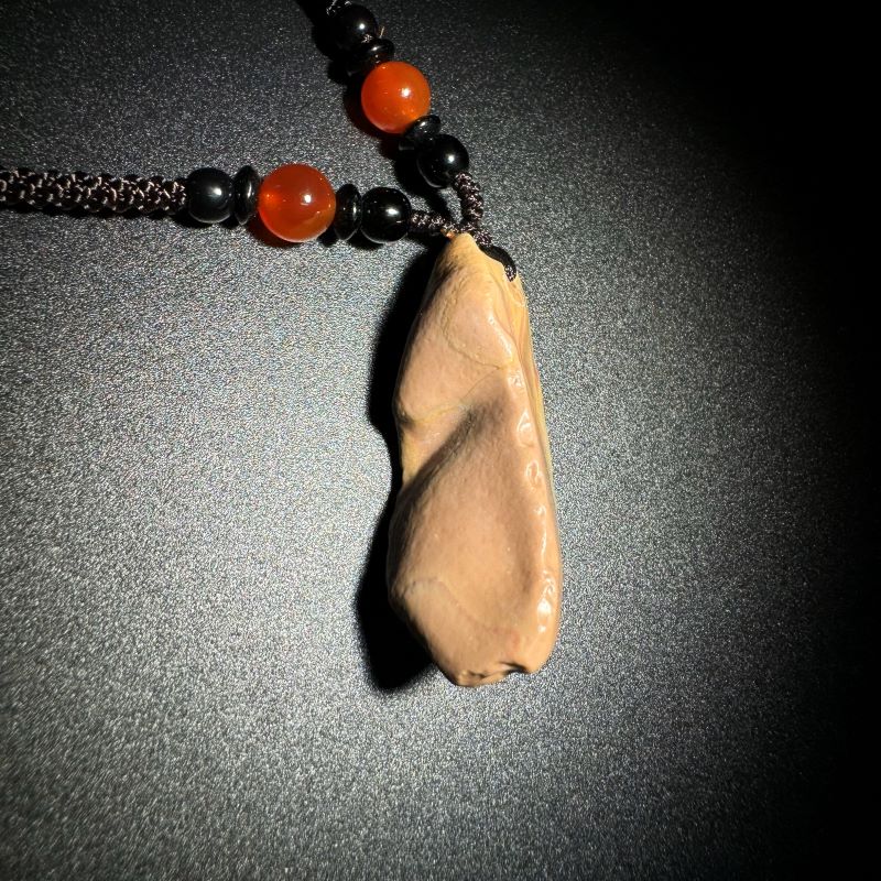 Himalayas Natural Dolomite Rare Stone Pendant