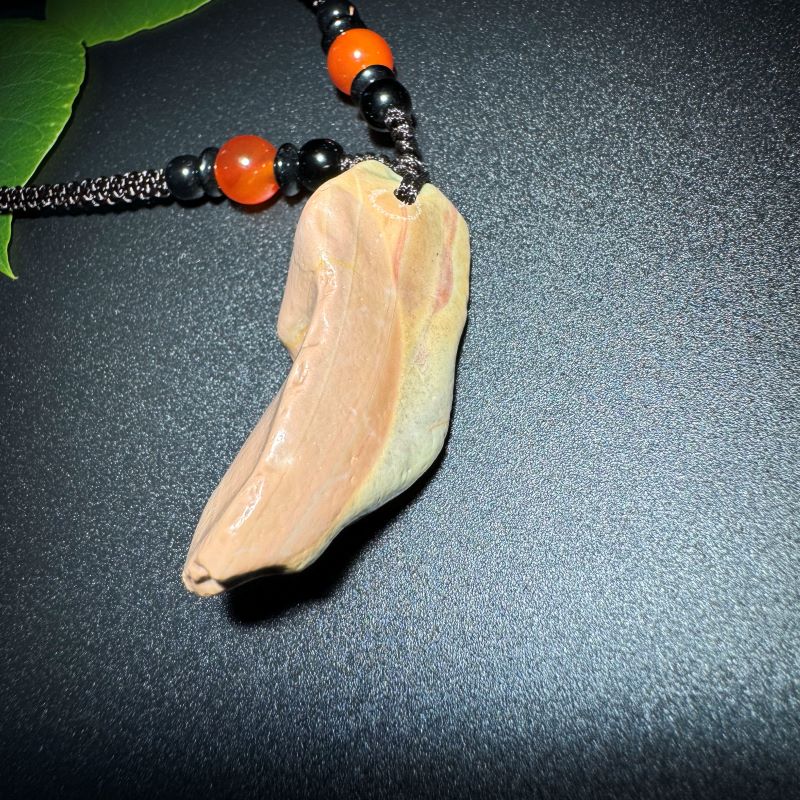 Himalayas Natural Dolomite Rare Stone Pendant