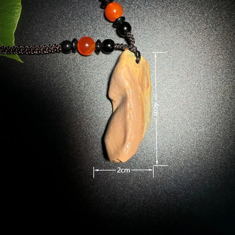 Himalayas Natural Dolomite Rare Stone Pendant