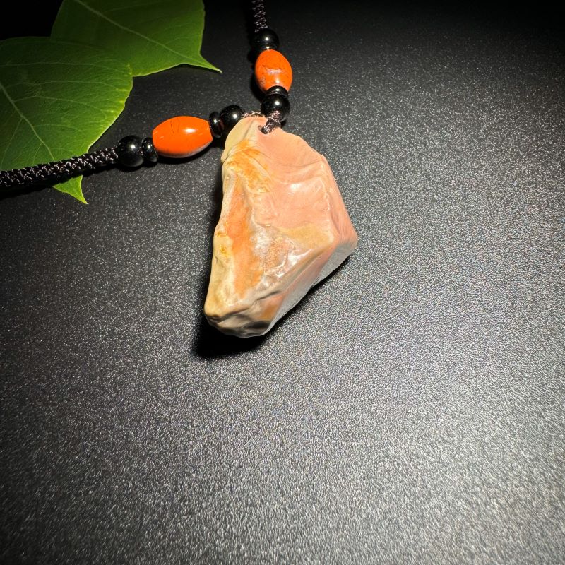 Himalayas Natural Grossular Rare Stone Pendant