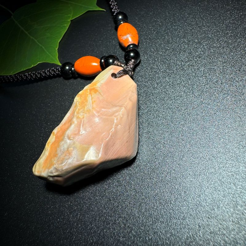 Himalayas Natural Grossular Rare Stone Pendant