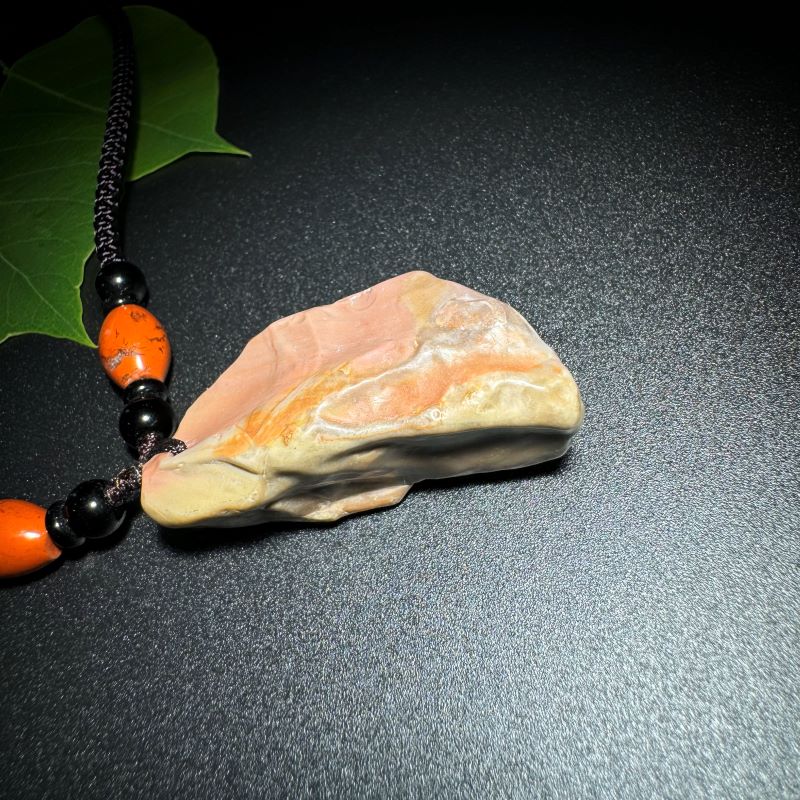 Himalayas Natural Grossular Rare Stone Pendant