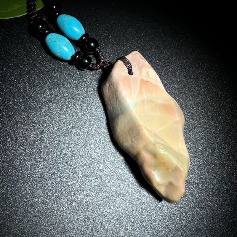 Himalayas Natural Jadeite Rare Stone Pendant