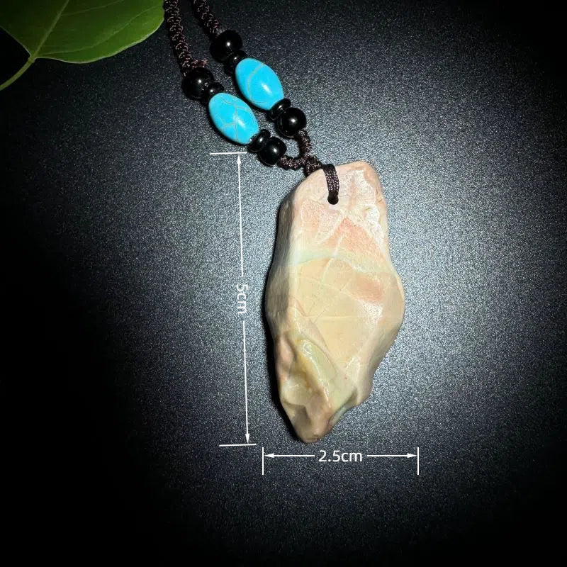 Himalayas Natural Jadeite Rare Stone Pendant