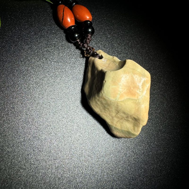 Himalayas Natural Spessartine Rare Stone Pendant