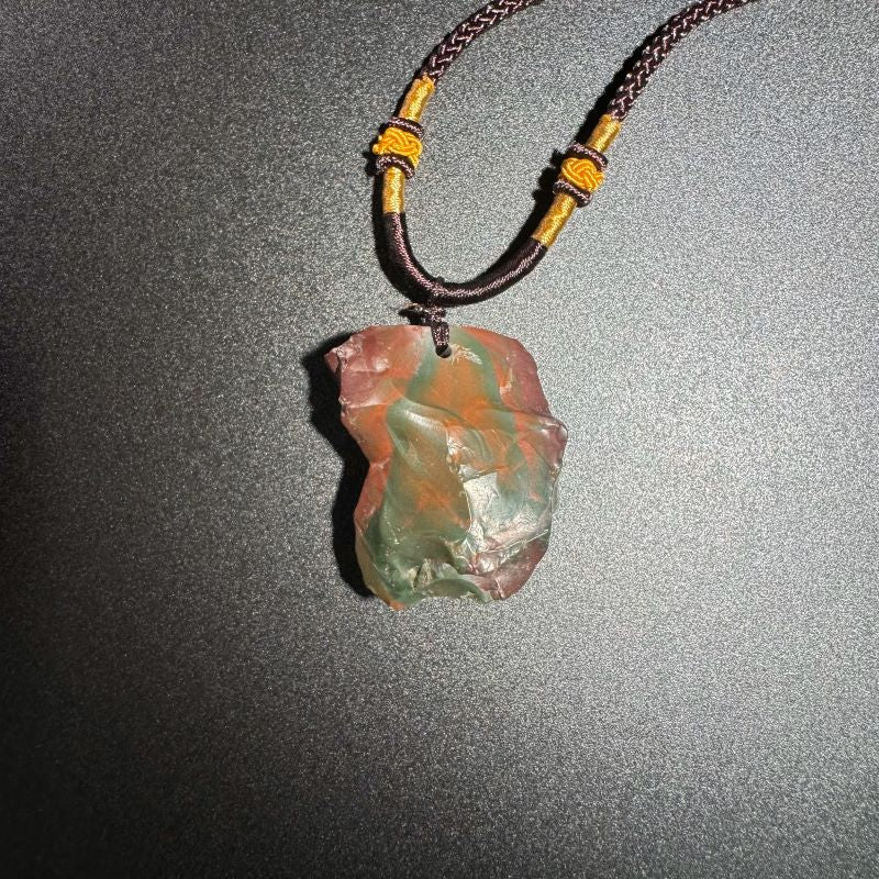 Himalayas Natural Goshenite Rare Stone Pendant