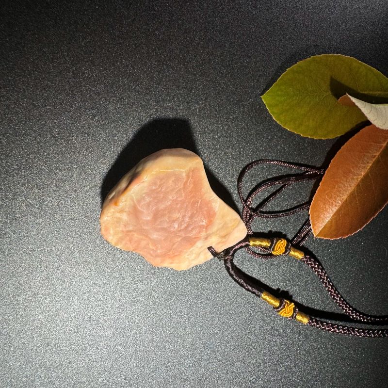 Himalayas Natural Olivine Rare Stone Pendant