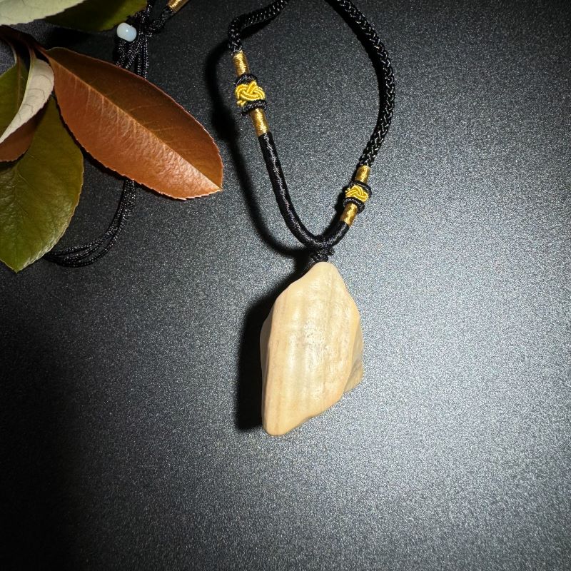 Himalayas Natural Willemite Rare Stone Pendant