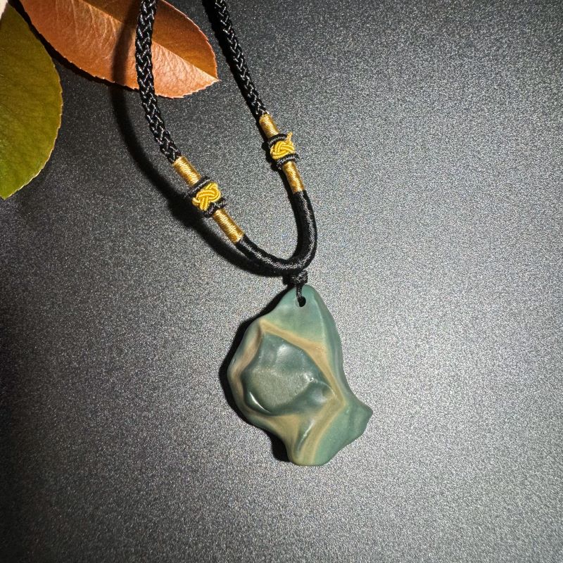 Himalayas Natural Wulfenite Rare Stone Pendant