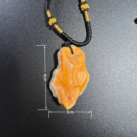 Himalayas Natural Magnesite Rare Stone Pendant