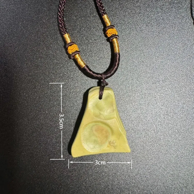 Himalayas Natural Talc Rare Stone Pendant