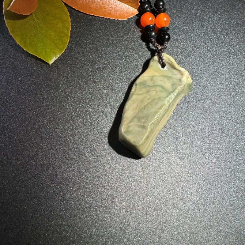 Himalayas Natural Titanite Rare Stone Pendant