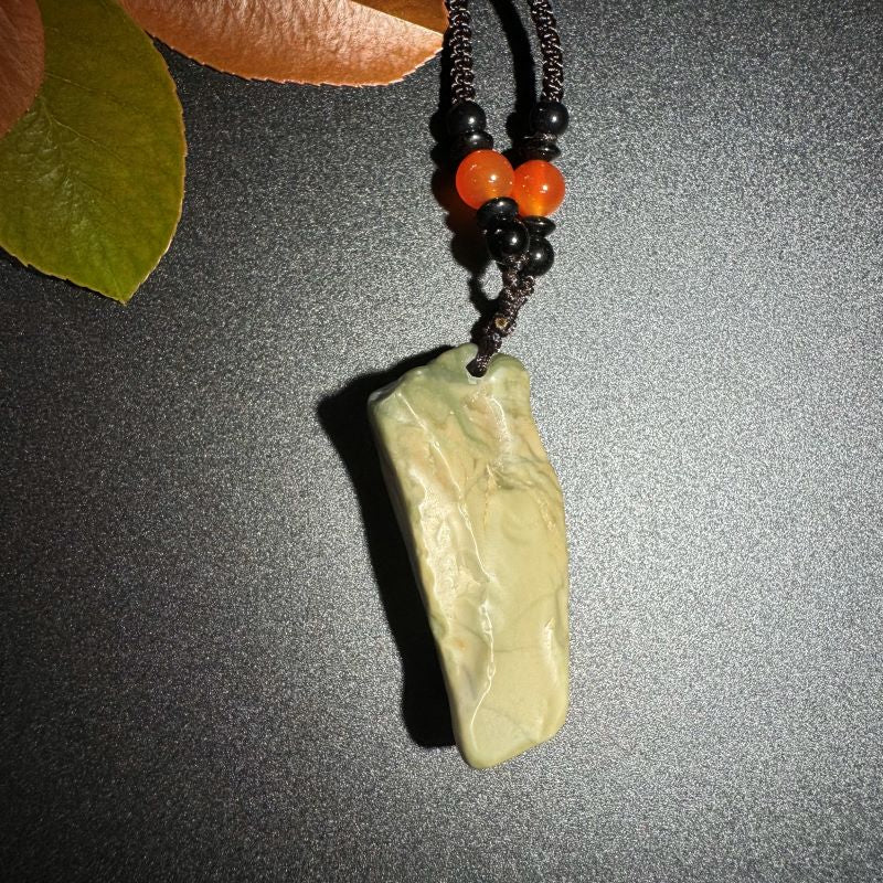 Himalayas Natural Titanite Rare Stone Pendant