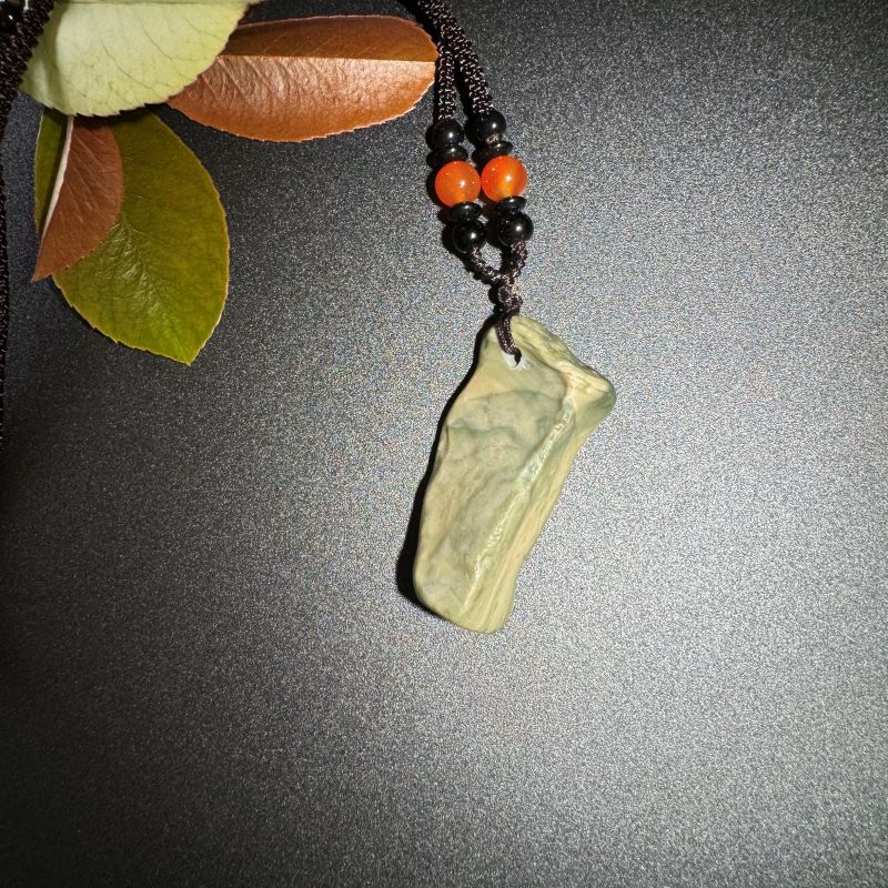 Himalayas Natural Titanite Rare Stone Pendant