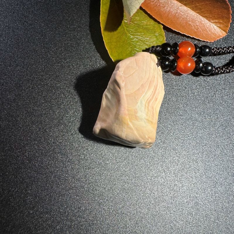 Himalayas Natural Yttrofluorite Rare Stone Pendant