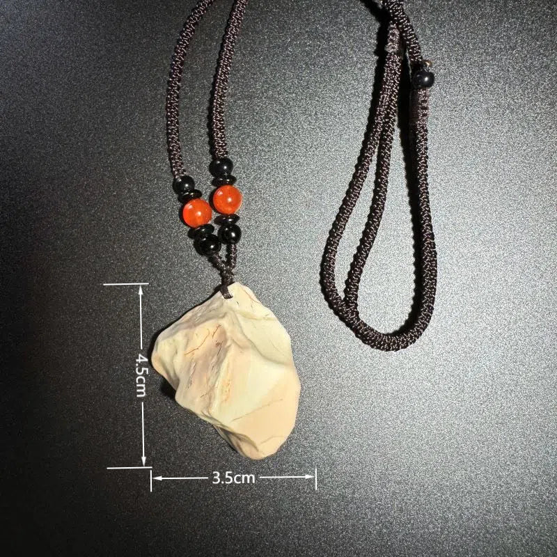 Himalayas Natural Zeolite Rare Stone Pendant