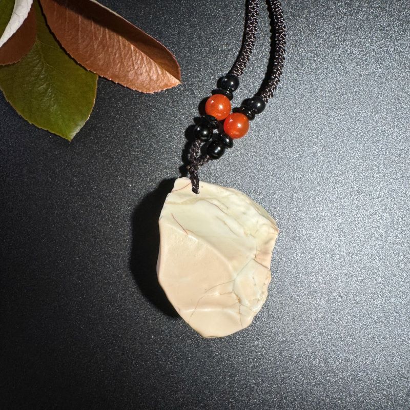 Himalayas Natural Zeolite Rare Stone Pendant