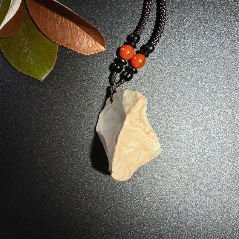 Himalayas Natural Zeolite Rare Stone Pendant