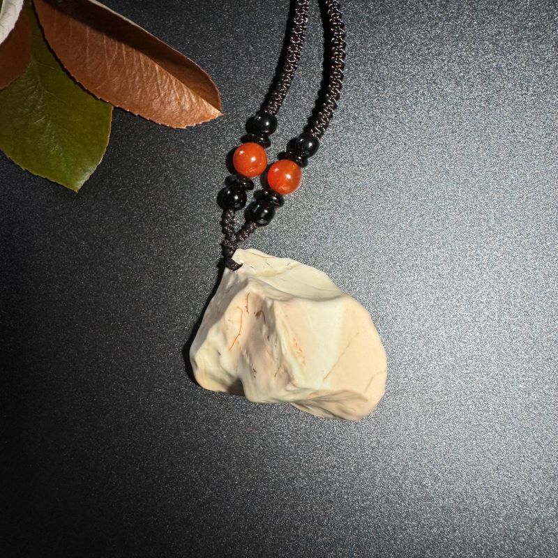 Himalayas Natural Zeolite Rare Stone Pendant