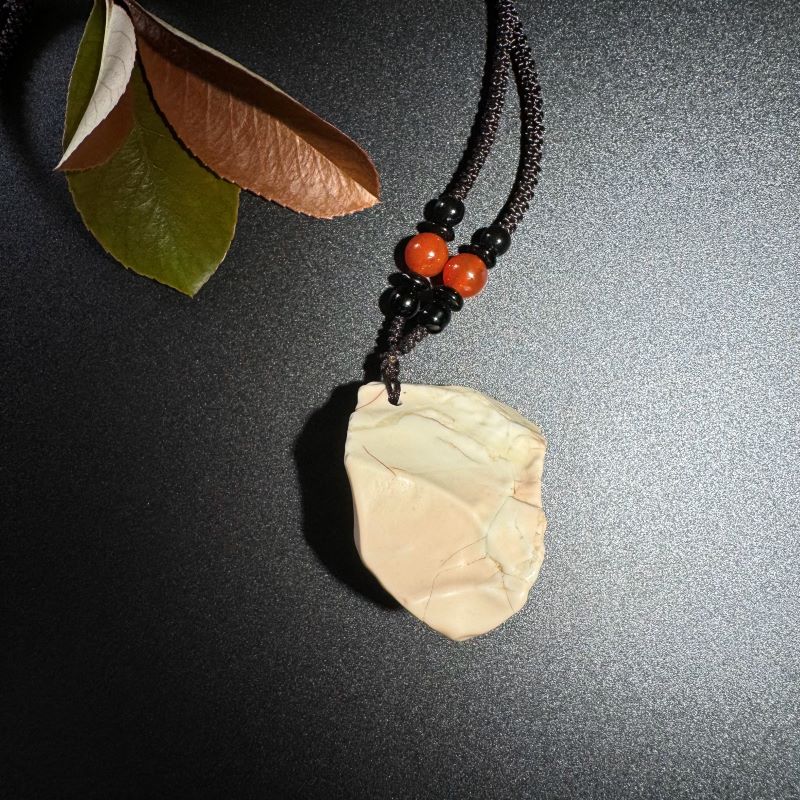 Himalayas Natural Zeolite Rare Stone Pendant