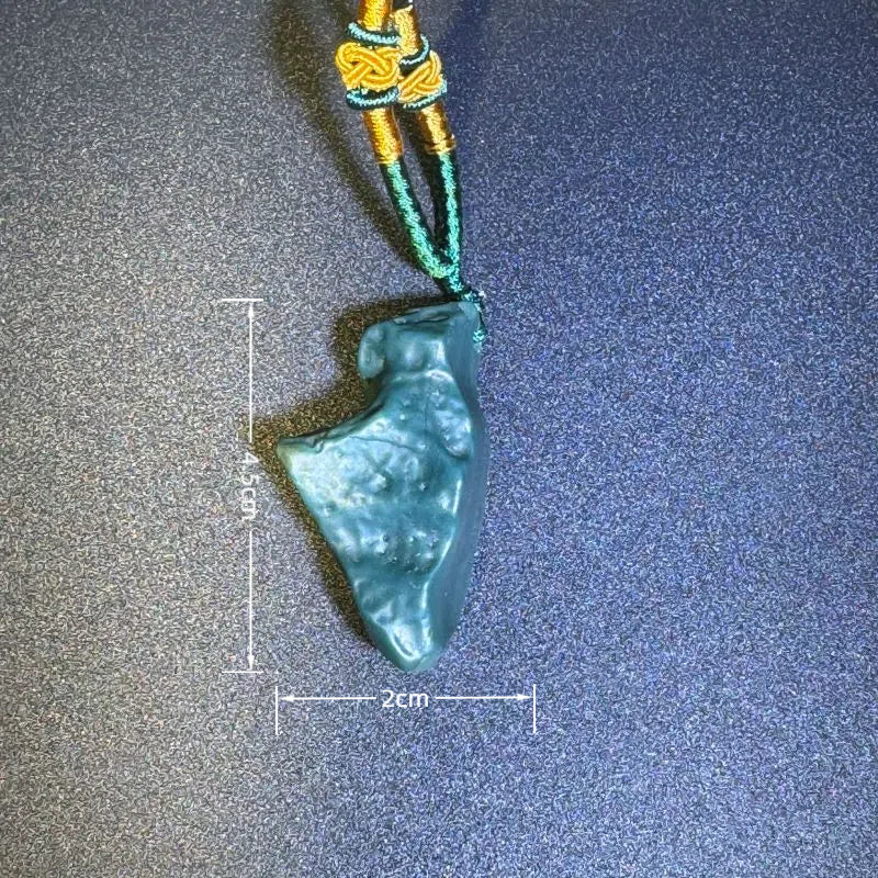 Himalayas Natural Diopside Rare Stone Pendant