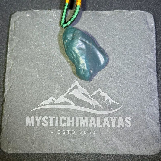 Himalayas Natural Fuchsite Rare Stone Pendant